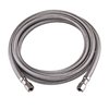 Hausen 96-Inch Ice Maker Connector 1/4 x 1/4" C, Ice Maker Supply Line HA-IM-103